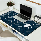 Mudcloth II (Annapolis Blue) Desk Mat Gallery Image 2