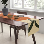 Vintage matisse floral check  Table Runner Gallery Image 2