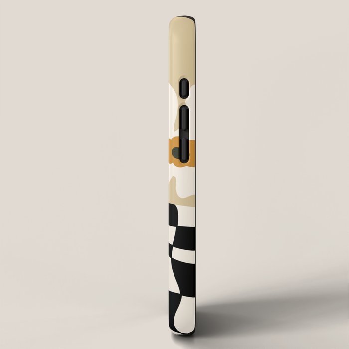 Vintage matisse floral check  iPhone Case Gallery Image 2