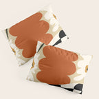 Vintage matisse floral check  Pillow Sham Gallery Image 3