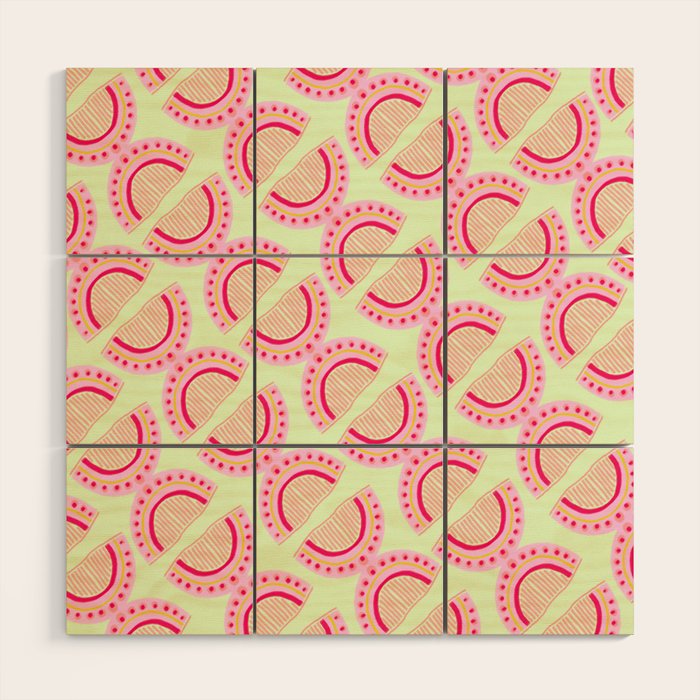 Pink Lemonada Wood Wall Art Gallery Image 1