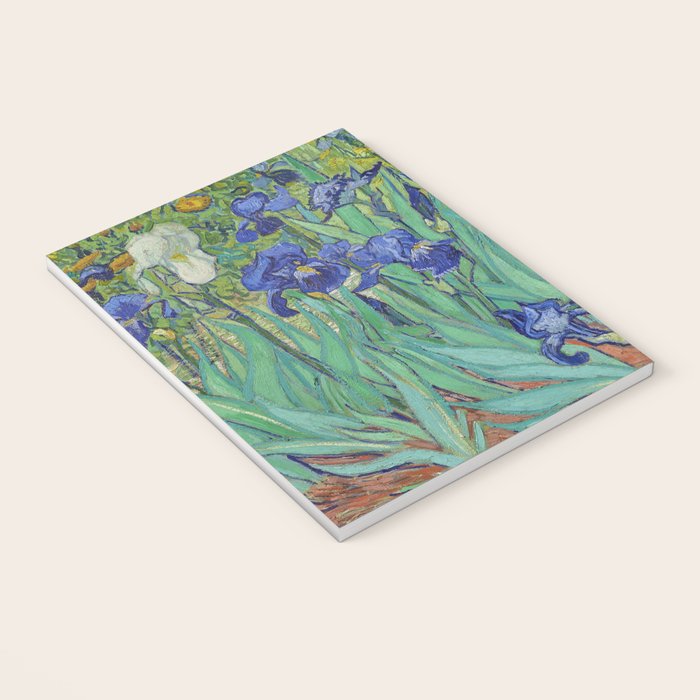 Iris (1889) by Vincent Van Gogh. Original from the J. Paul Getty Museum. Notebook Gallery Image 3