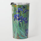 Iris (1889) by Vincent Van Gogh. Original from the J. Paul Getty Museum. Travel Mug Gallery Image 3