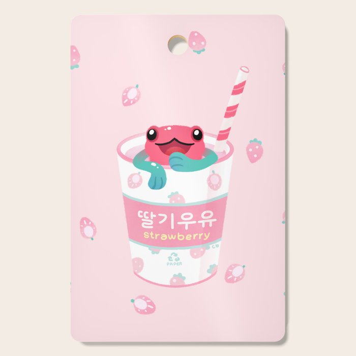 Strawberry poison milk 2 Cutting Board Gallery Image 1