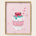 Strawberry poison milk 2 Serving Tray Gallery Image 1