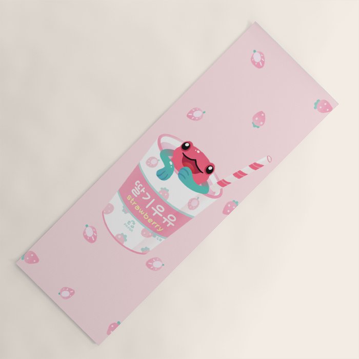 Strawberry poison milk 2 Yoga Mat Gallery Image 1
