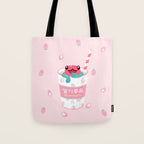 Strawberry poison milk 2 Tote Bag Gallery Image 1