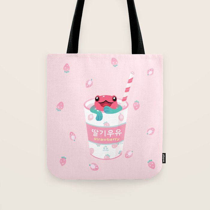 Strawberry poison milk 2 Tote Bag Gallery Image 1