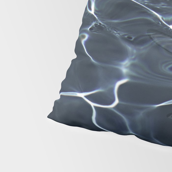 DARK BLUE -  WATER Pillow Sham Gallery Image 4