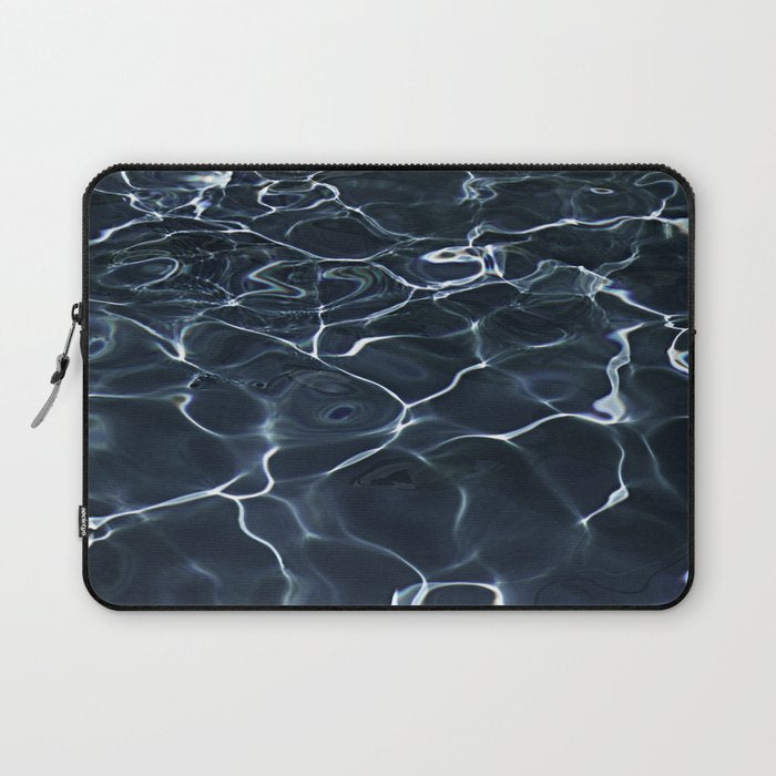 DARK BLUE -  WATER Laptop Sleeve Gallery Image 1