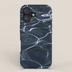 DARK BLUE -  WATER iPhone Case Gallery Image 1
