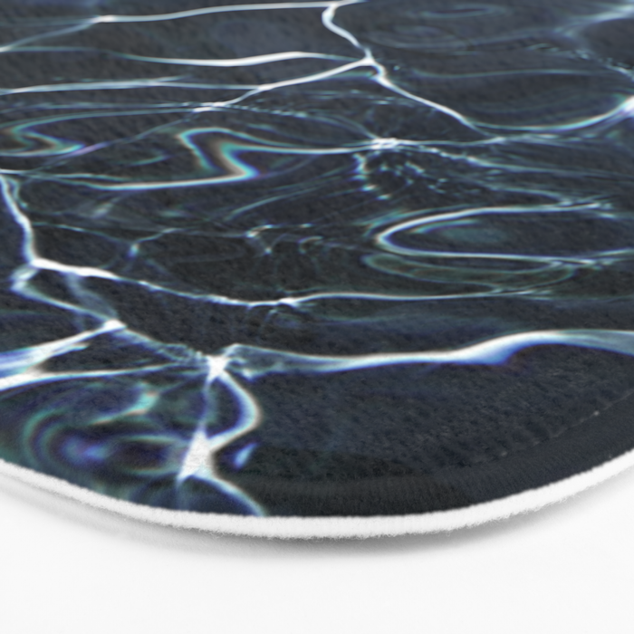 DARK BLUE -  WATER Bath Mat Gallery Image 3