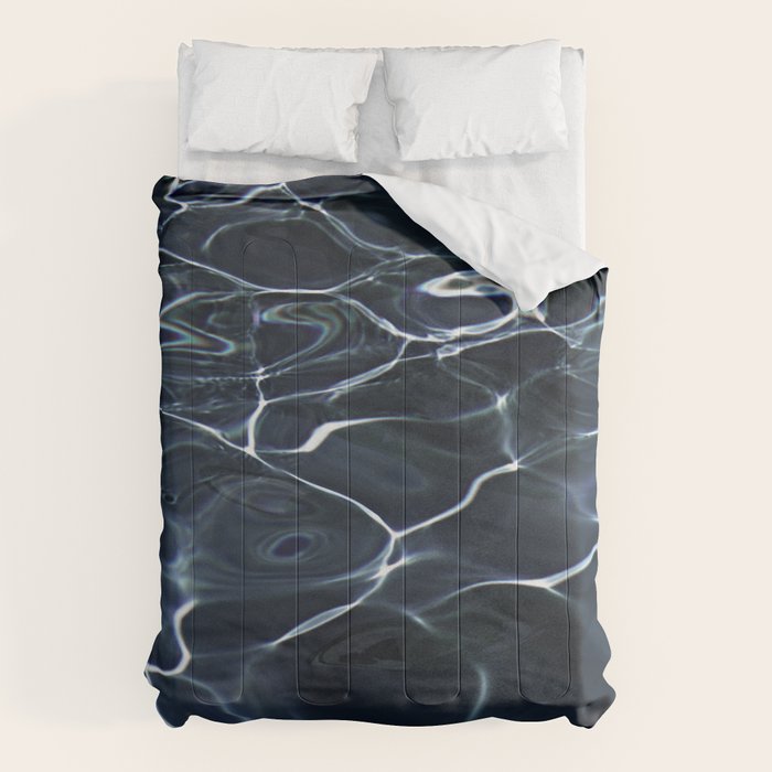 DARK BLUE -  WATER Comforter Gallery Image 1