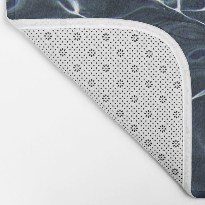 DARK BLUE -  WATER Bath Mat Gallery Image 2