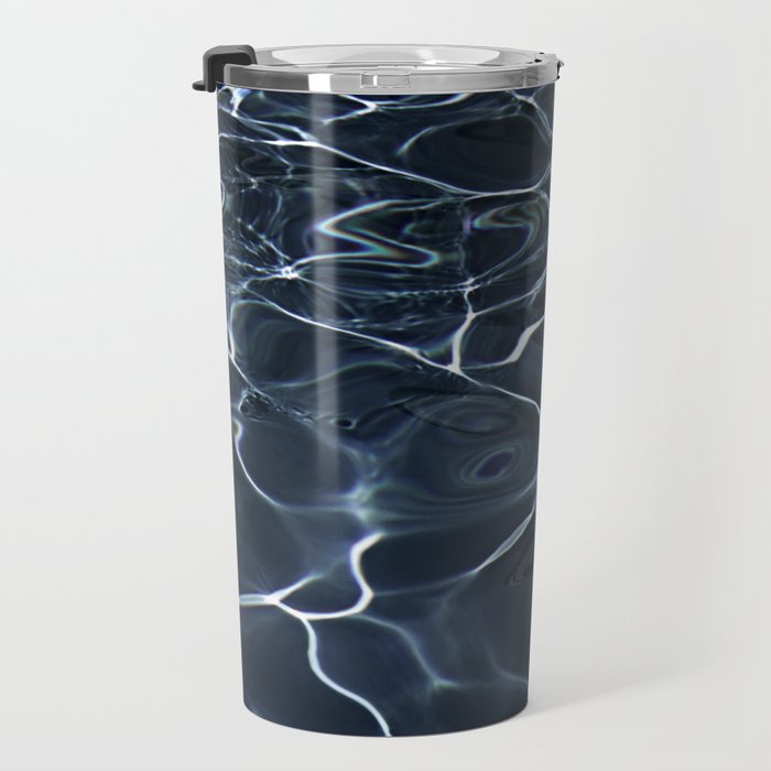 DARK BLUE -  WATER Travel Mug Gallery Image 3