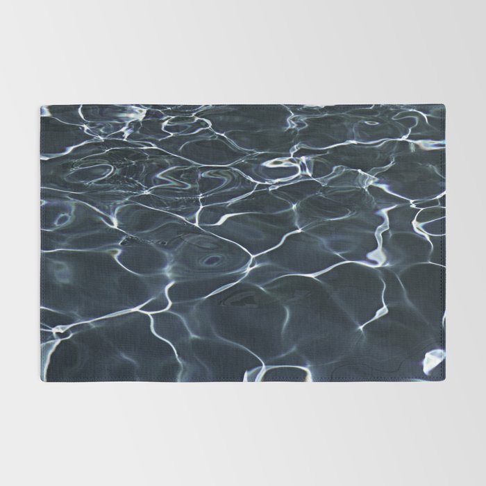 DARK BLUE -  WATER Rug Gallery Image 2
