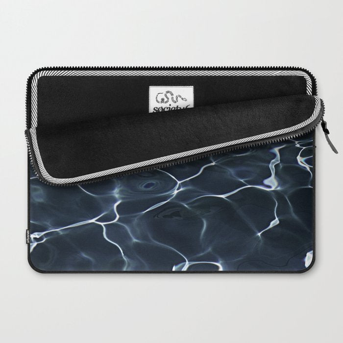 DARK BLUE -  WATER Laptop Sleeve Gallery Image 2