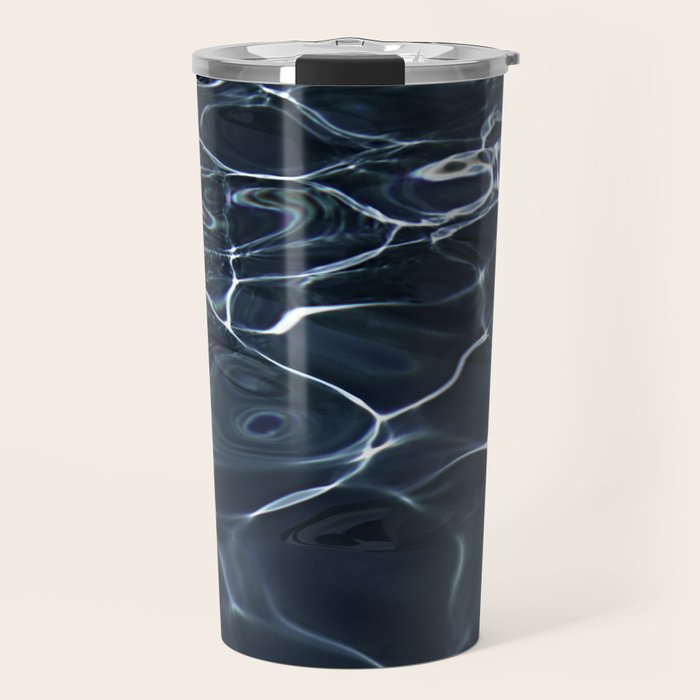 DARK BLUE -  WATER Travel Mug Gallery Image 1