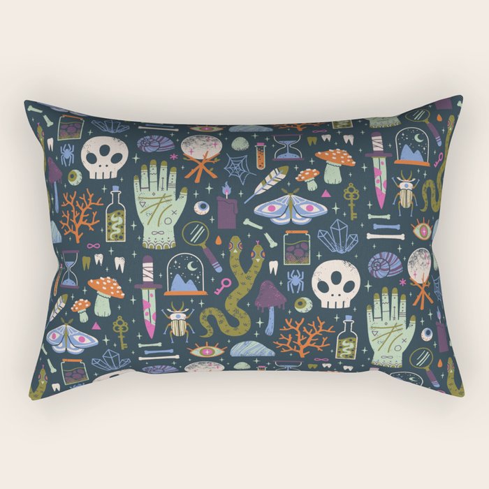 Curiosities Rectangular Pillow Gallery Image 1