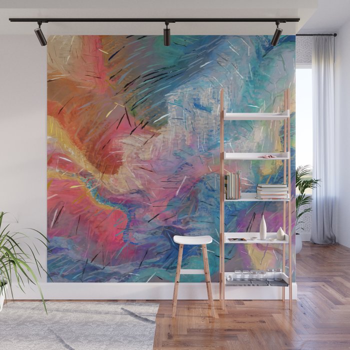 Soul-Driven Abstraction Wall Mural Gallery Image 1