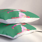 Nutcracker Ballet - Candy Cane Green Pillow Sham Gallery Image 3
