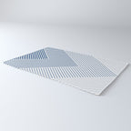 Blue Shades Lines  Rug Gallery Image 3
