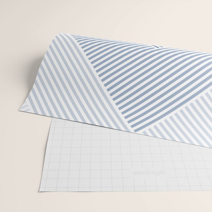 Blue Shades Lines  Wrapping Paper Gallery Image 2