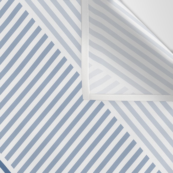 Blue Shades Lines  Wall Tapestry Gallery Image 3