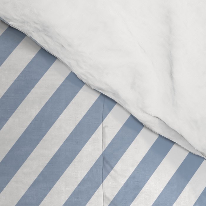 Blue Shades Lines  Comforter Gallery Image 4