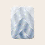 Blue Shades Lines  Bath Mat Gallery Image 1