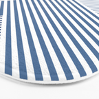 Blue Shades Lines  Bath Mat Gallery Image 3