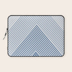 Blue Shades Lines  Laptop Sleeve Gallery Image 1