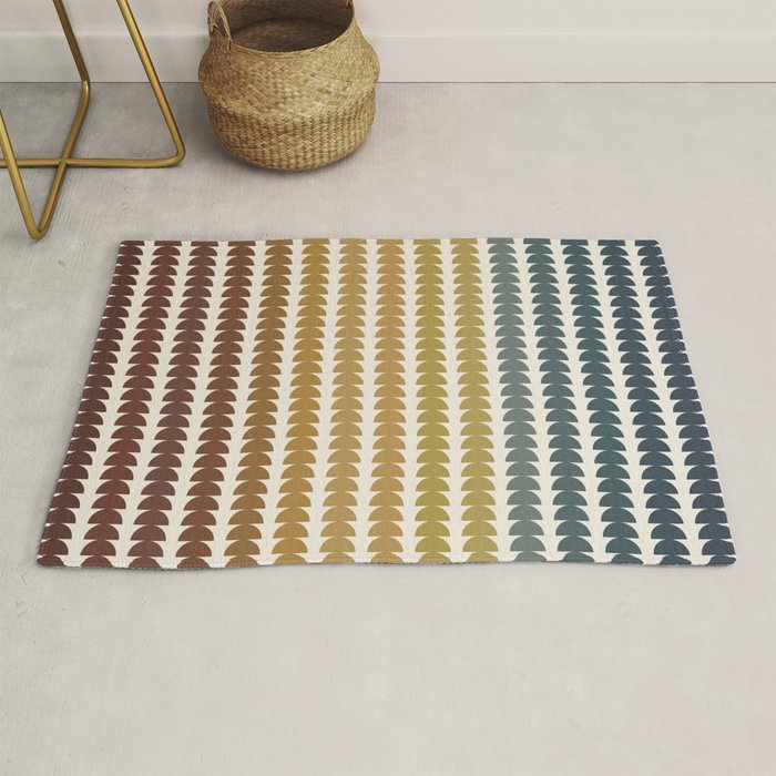 Maude Pattern XX Earthy Rustic Rug Gallery Image 1
