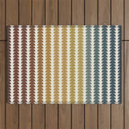 Maude Pattern XX Earthy Rustic Outdoor Rug Gallery Image 1