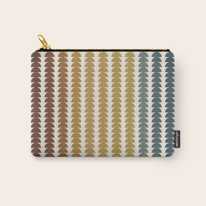 Maude Pattern XX Earthy Rustic Carry All Pouch Gallery Image 1