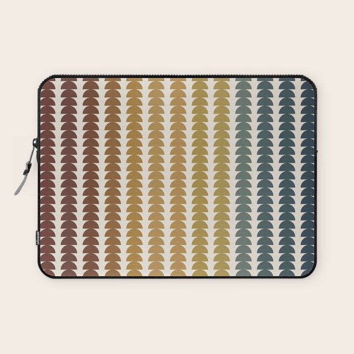 Maude Pattern XX Earthy Rustic Laptop Sleeve Gallery Image 1