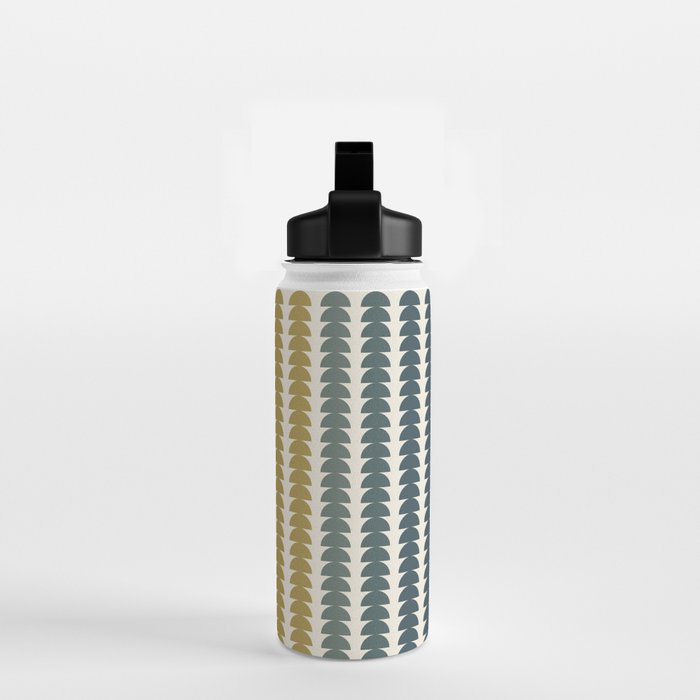 Maude Pattern XX Earthy Rustic Water Bottle Gallery Image 2