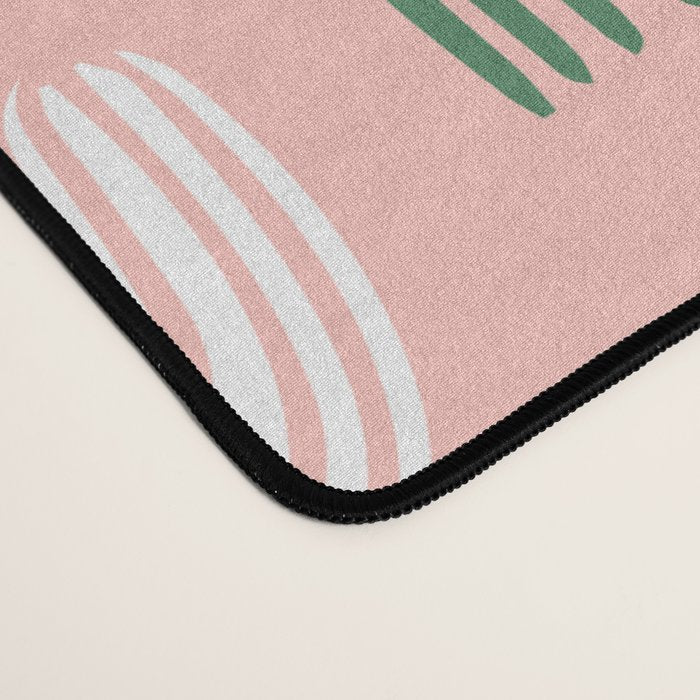 Cactus plant doodle art pattern Desk Mat Gallery Image 4