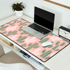 Cactus plant doodle art pattern Desk Mat Gallery Image 2
