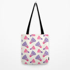 Pink and purple badminton birdies Tote Bag Gallery Image 2