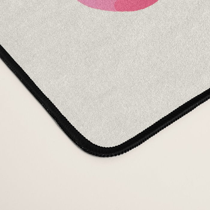 Pink and purple badminton birdies Desk Mat Gallery Image 4