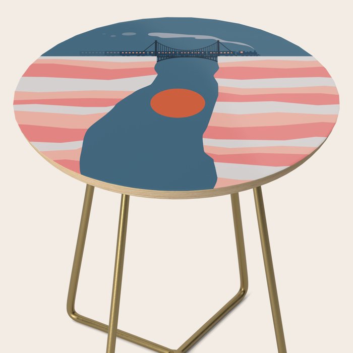 Cat Landscape 14 Side Table Gallery Image 2