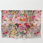 Floral and Pin-Up Girls III Wall Hanging Gallery Image 1