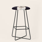Sneaky Llama in Black Stool Gallery Image 1