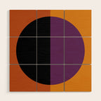 Color Block Abstract I Wood Wall Art Gallery Image 1