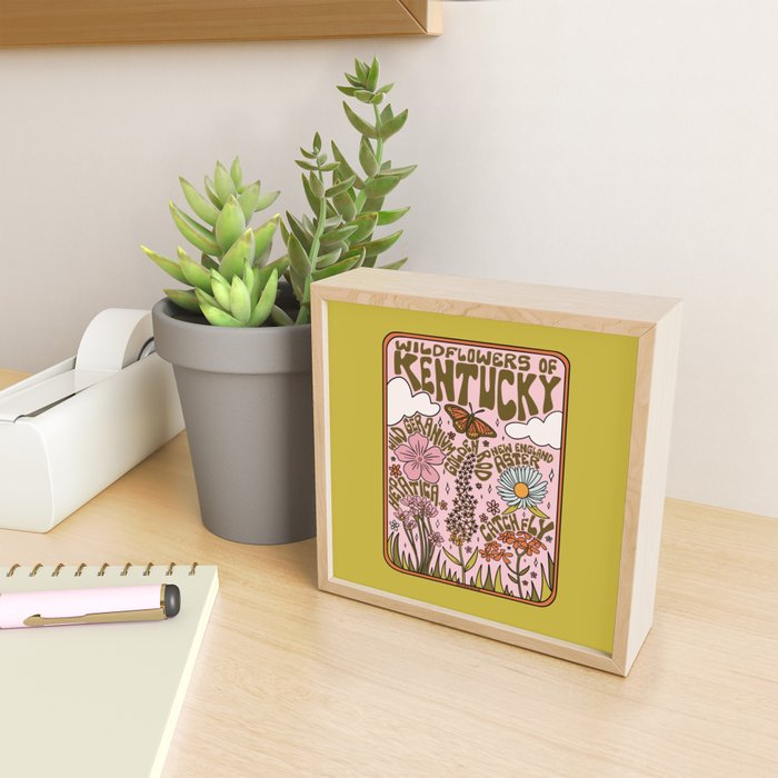 Kentucky Wildflowers Mini Art Print Gallery Image 2