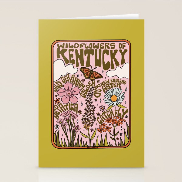 Kentucky Wildflowers Stationery Card Gallery Image 2