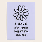 No Idea Daisy in Lilac Poster Gallery Image 4