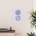 No Idea Daisy in Lilac Poster Gallery Image 2