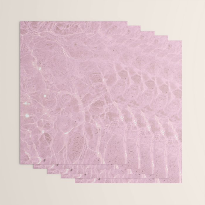 Pink Water Wrapping Paper Gallery Image 3